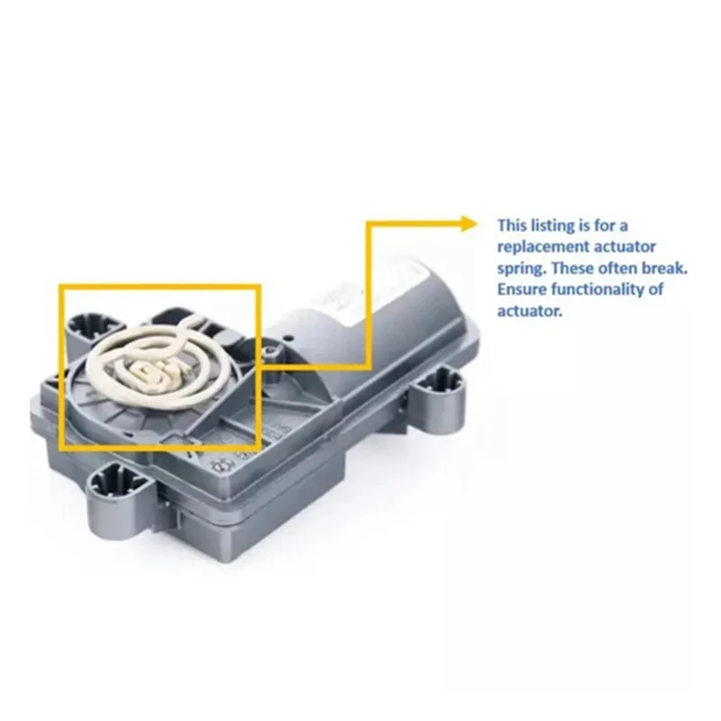 

A80X-электронный привод выпускного клапана, пружина 8R0133246, пружина клапана для Porsche Macan VW, 6 шт.