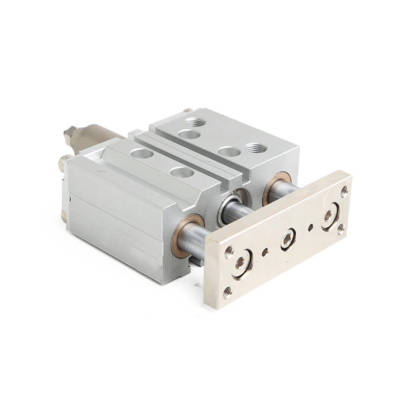 TCLJ12-10 TCLJ12-20 TCLJ16-30 12-60mm Bore Compact Three Axis Pneumatic Air Cylinder With Guide Rod Cylinders Piston