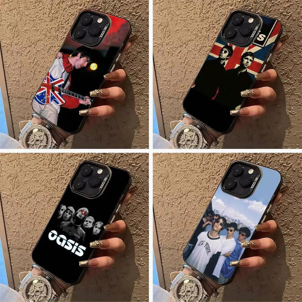 

Britpop-Oasis-L-Liam -Gallagher Phone Case For iPhone 17,16,15,14,13,12,11 Plus Pro Max Colored Silver Phone Case