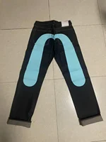 Jeans Women Gothic Y2K Retro Streetwear Black Cargo Punk Vintage Kpop Print Wide Leg Denim Panrts Female Autumn Trousers Pants 6
