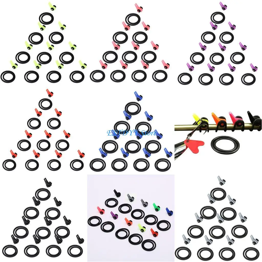 

G6DE Fishing Rod Hook Keeper Holder Lures Jig Fishing Gear Easy-Fishing Tackle Hook