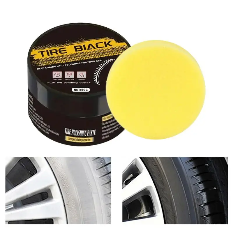 

Крем для ремонта автомобильных шин, долговечная полировальная паста, средство для блеска шин, глянцевое покрытие для колес, чистка автомобильных шин, детализация