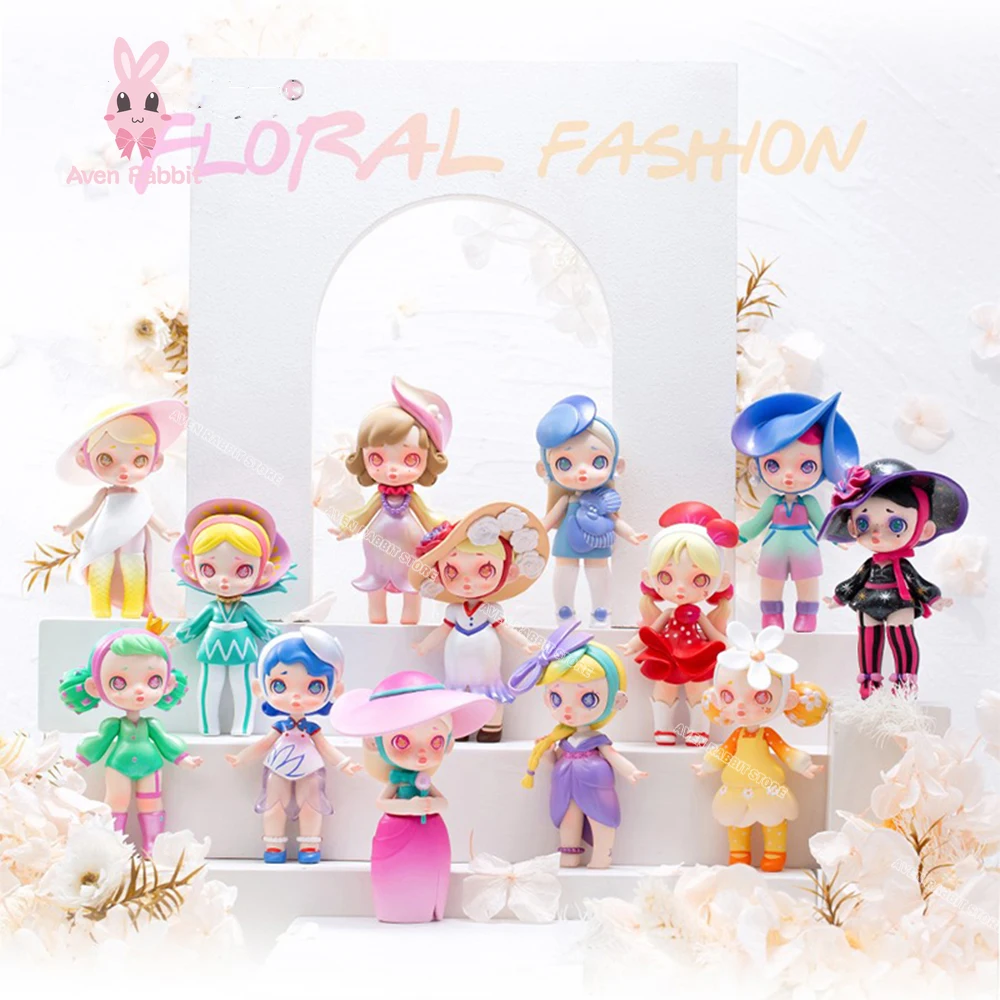 Laura Floral Blind Box Toys Mystery Box Mistery Caja Misteriosa Caixa Surprise Flowers Figure Kawaii Model Girls Birthday Gift