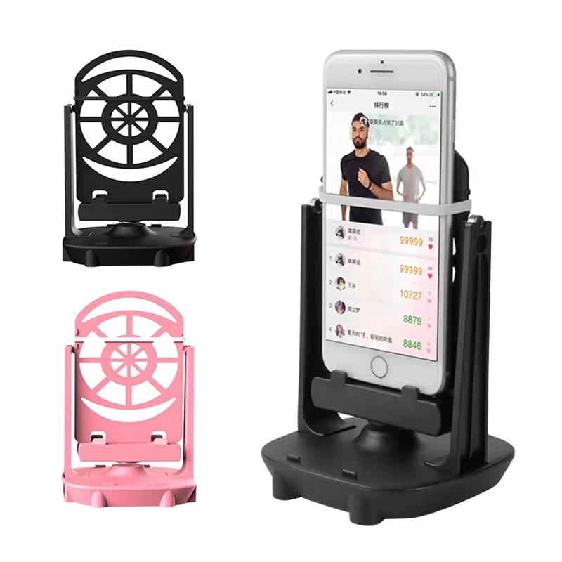 

Automatic Swing Shake Phone Wiggler Device Record Step Artifact Motion Brush Step Pedometer Holder Mobile Phone Stand