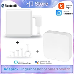 Adaprox Fingerbot Robot inteligentny przełącznik Bluetooth mechaniczne ramiona Tuya inteligentne życie pilot aplikacji sterowanie pracą z Alexa Google Home