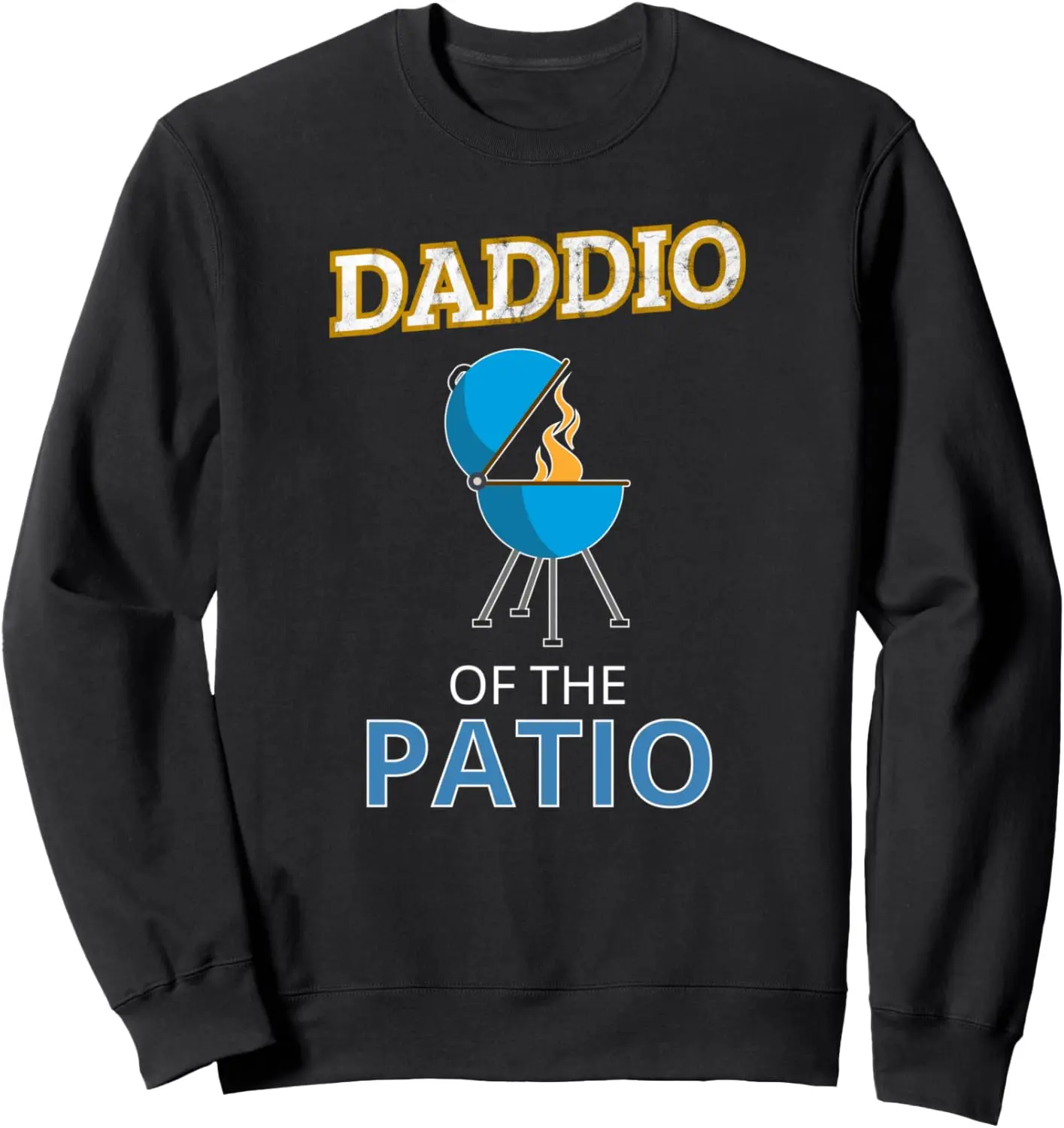 

Забавный свитшот Daddio Of The Patio на день отца, барбекю, гриль, папа