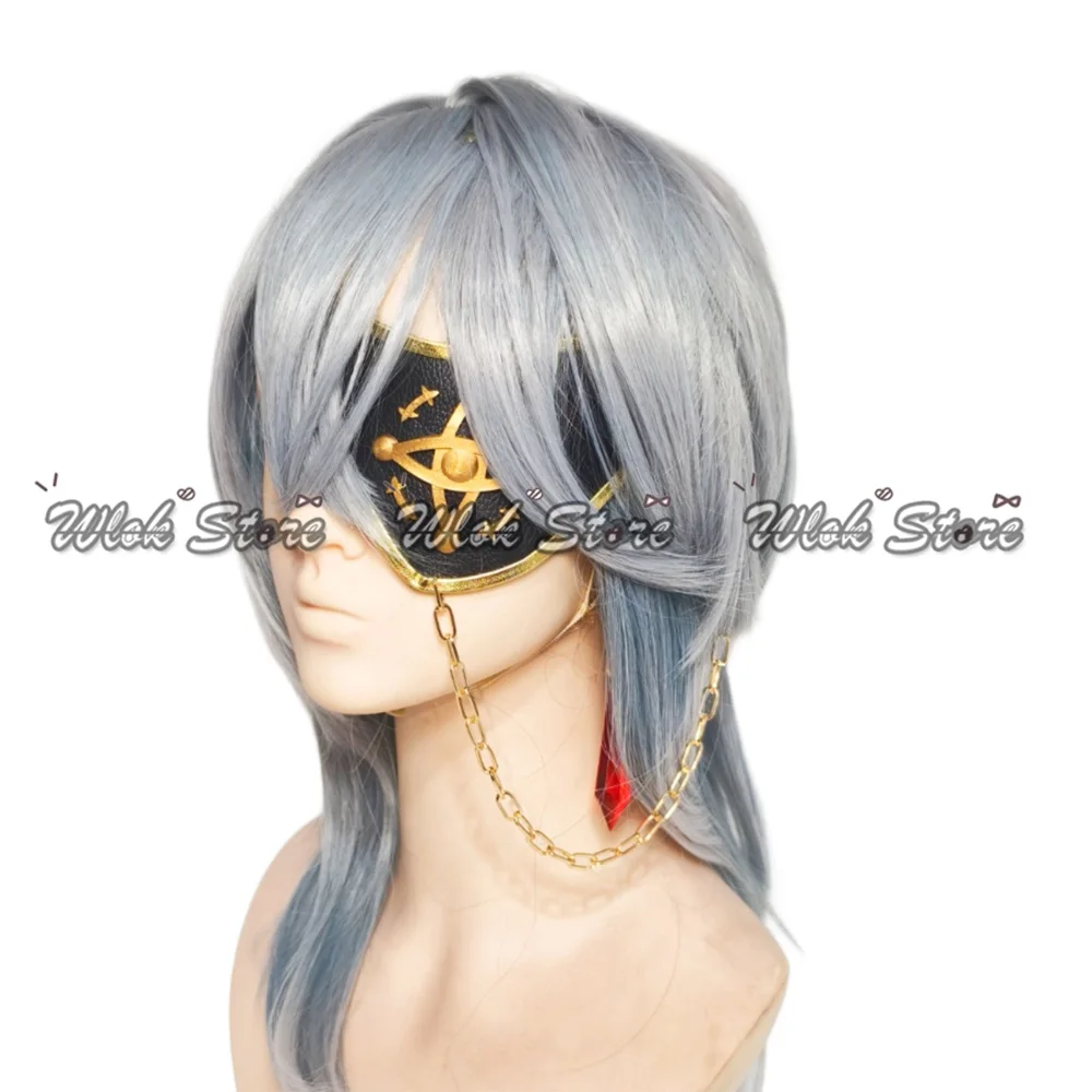 Spiel Honkai Star Rail Anaxa Cosplay Eepatch Ohrring Tattoo Aufkleber Anaxagoras Cosplay Zubehör Für Halloween Party Männer Frauen