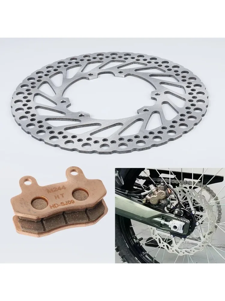 AliExpress NONE Original Motorcycle Wear-Resistant Front and Rear Brake Discs and Brake Pads Suitable for Surron Ultra Bee Electric Dirt Bike