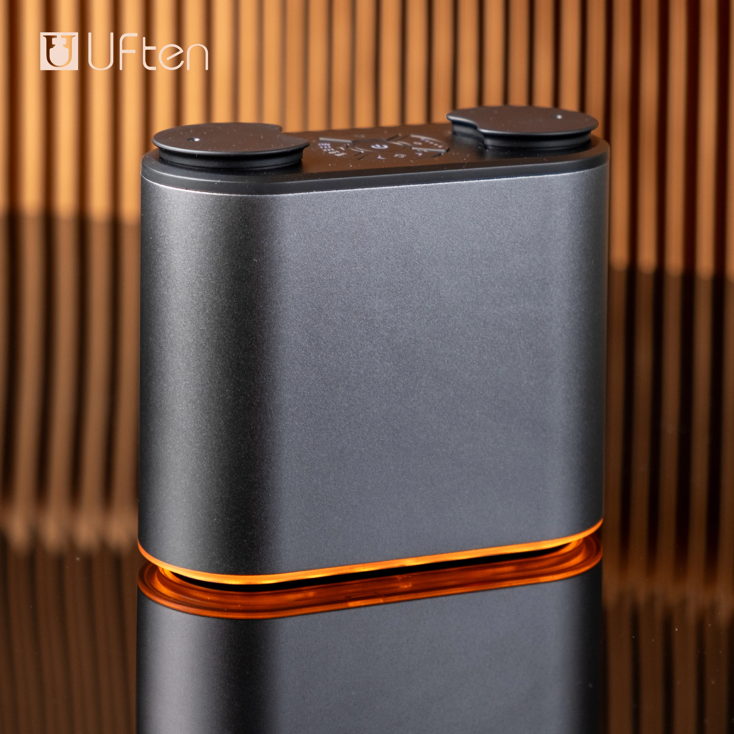 

Double Nozzle Design-Aroma Diffuser Battery Powered Diffusers for Essential Oils Waterless Aroma Diffuser
