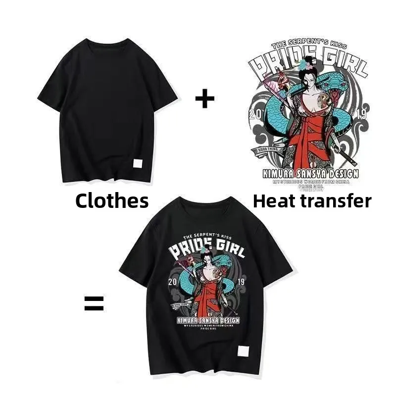 Custom Your Own Design Logo Sticker Iron On Transfer For Clothing DIY Washable T-Shirts Thermal Stickers Hat Logo Heat Patches view 4