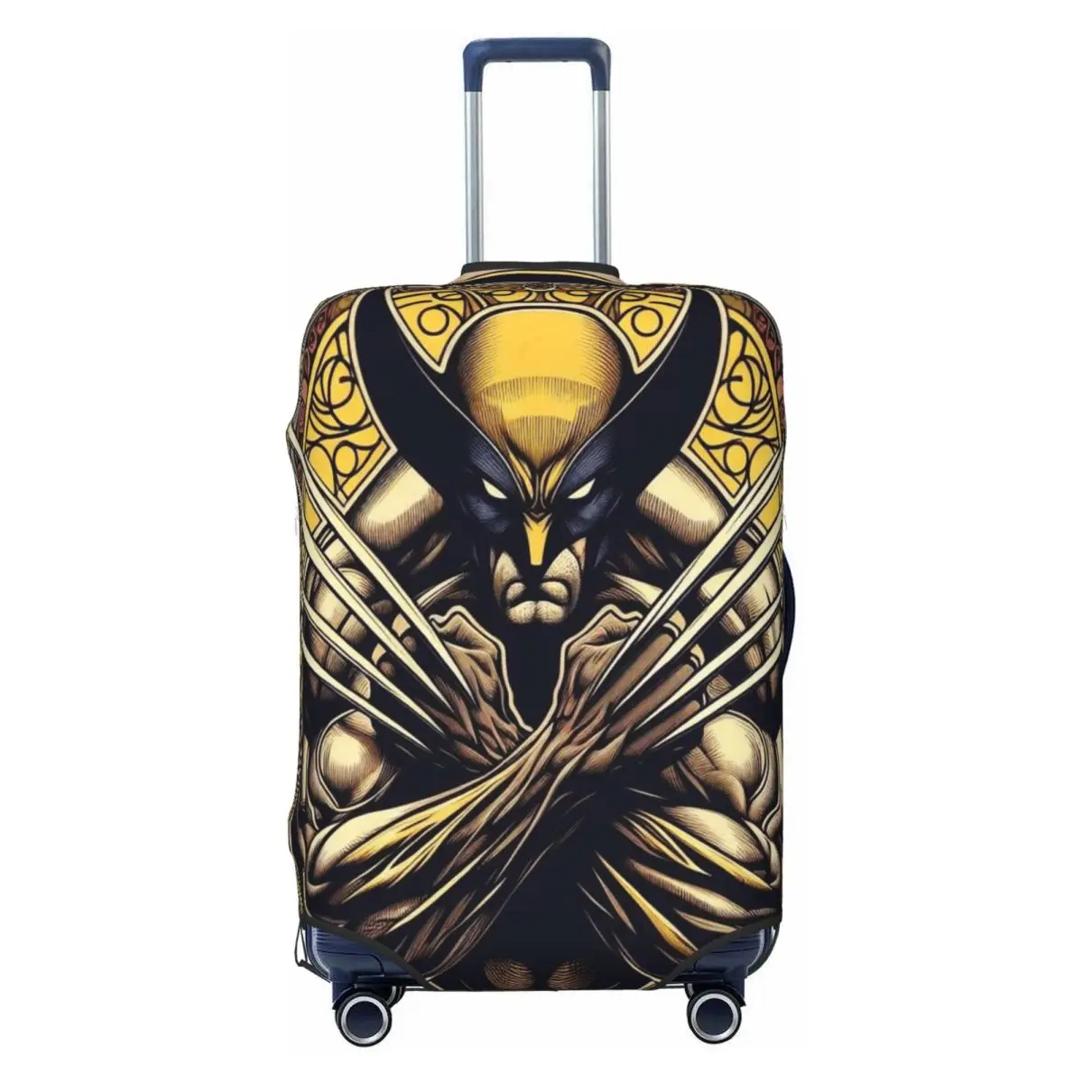 

Custom W-Wolverine Movie Luggage Cover Elastic Travel Suitcase Protective Covers Suit For 18-32 inch