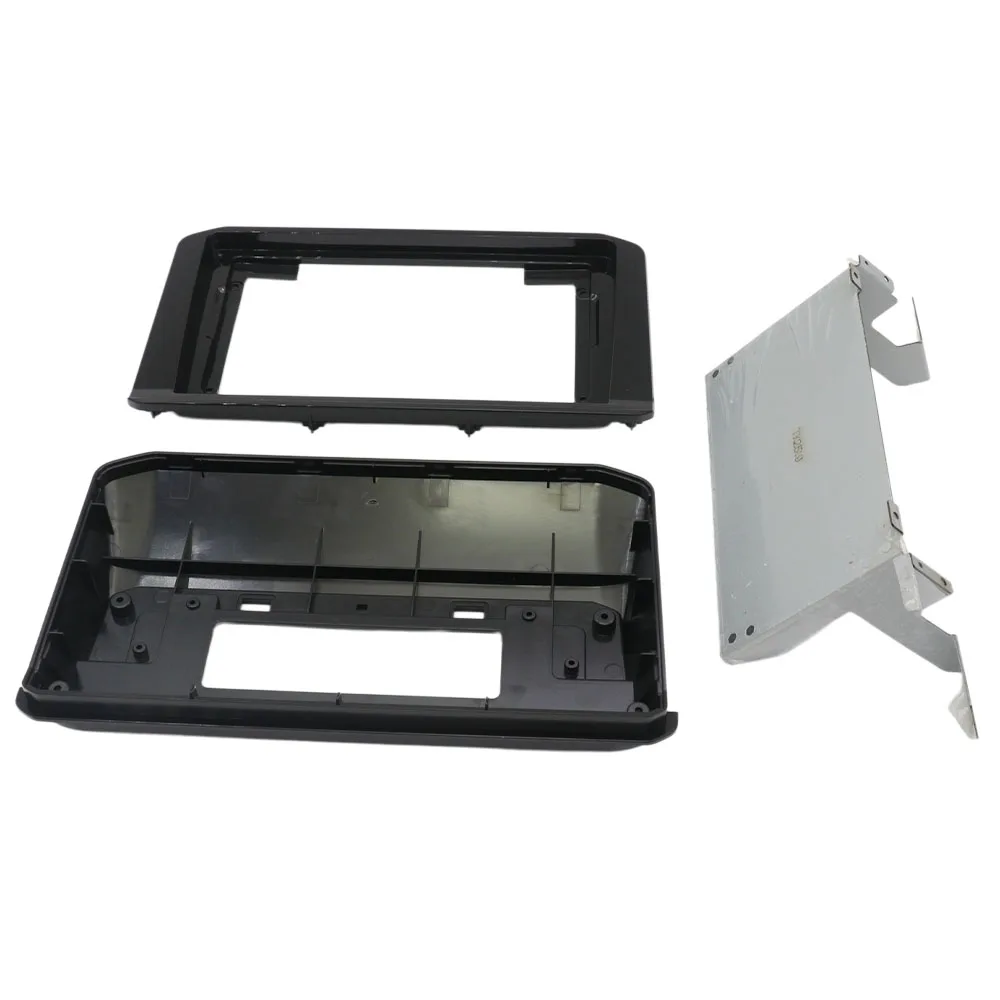 9 Inch Car Radio Fascia For Mitsubishi Triton 2024 2DIN Stereo Dash Kit Frame With Canbus Harness