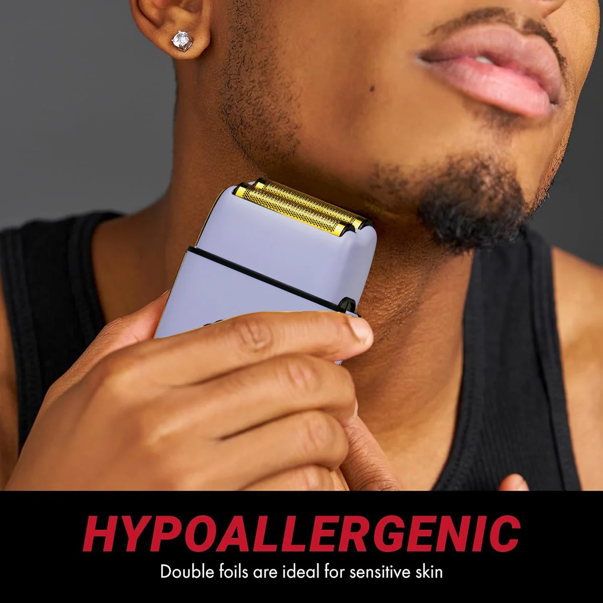 BRDCLIP المهنية صالون الشعر أصلع رئيس ماكينة حلاقة كهربائية 10000 دورة في الدقيقة شفرة مزدوجة الترددية العائمة شفرة أداة تهذيب اللحية #6