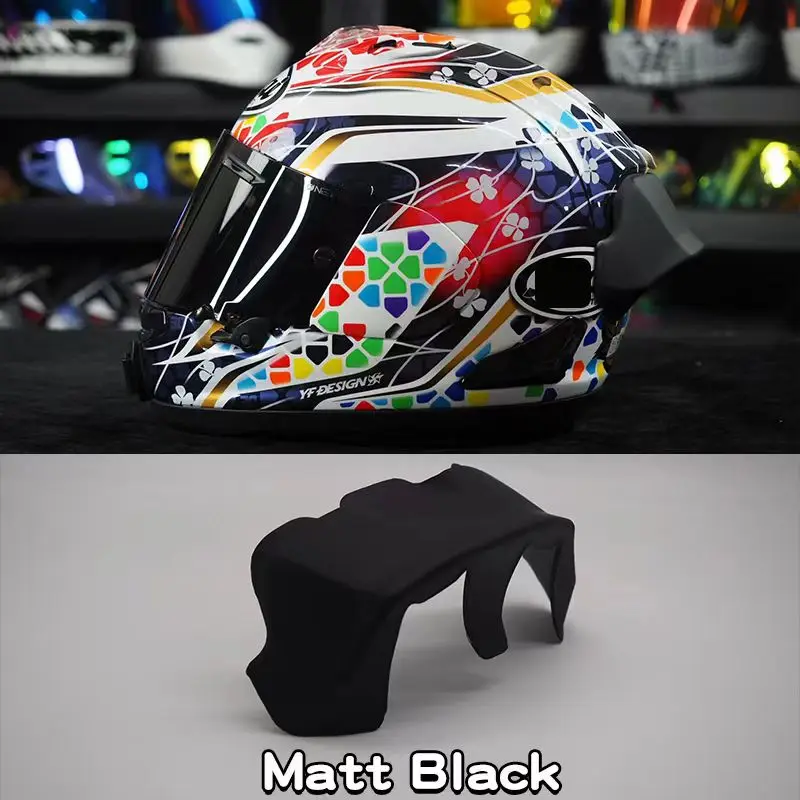 Becquet de casque de garniture arrière de moto pour RX7X RX-7X VZ-Ram RX7V RX7 casque de course RX7X DF-X2 accessoires de becquet