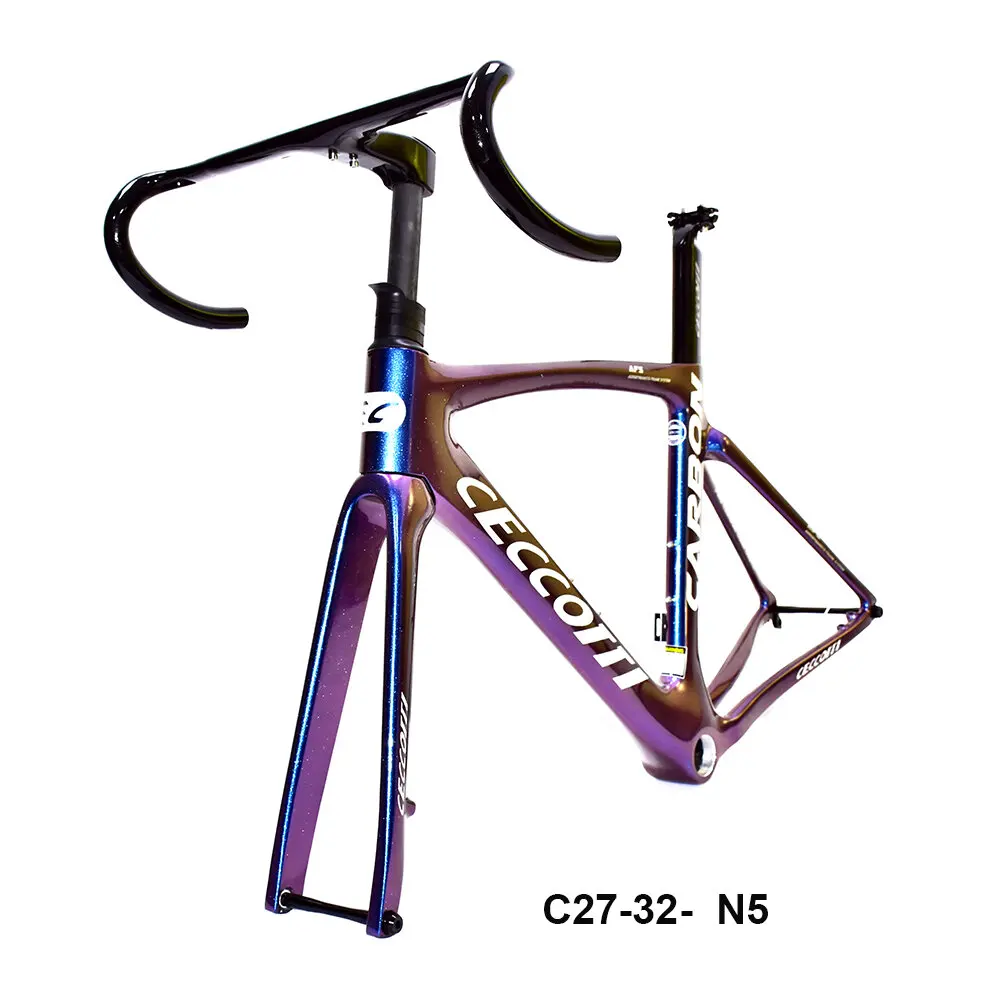 

Карбоновая рама шоссейного велосипеда Chameleon, колесо 700c * 30 мм, с внутренним рулем со скрытым тросом, дисковым тормозом, гоночная рама T47 BB68