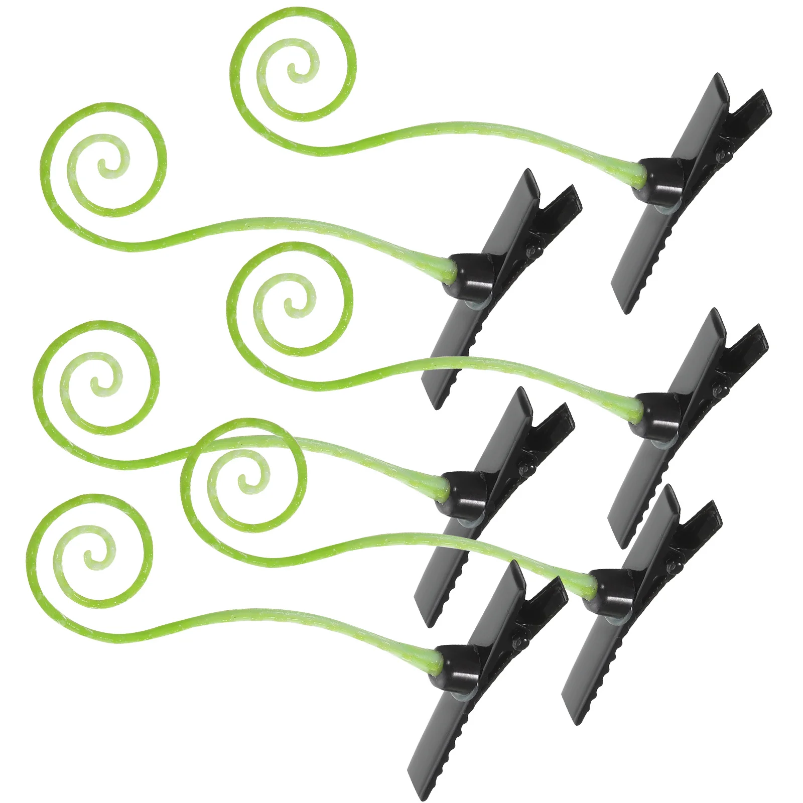

50Pcs Artificial Curly Grass Hairpins Simulation Plant Hair Clip Set Lightweight Girls Barrettes Kids Hair Accessories Lovely