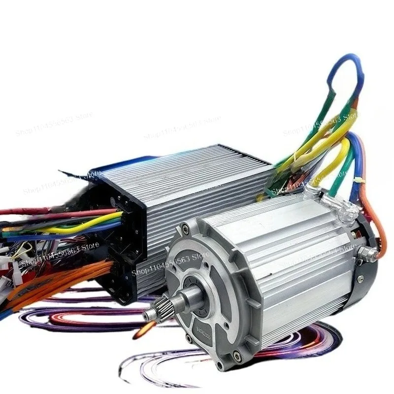 2kw2.5kw3kw3.5kw DC60V/72V 6000rpm16 teeth differential brushless motor controller set for electric cars,AVT,Electric tools,diy