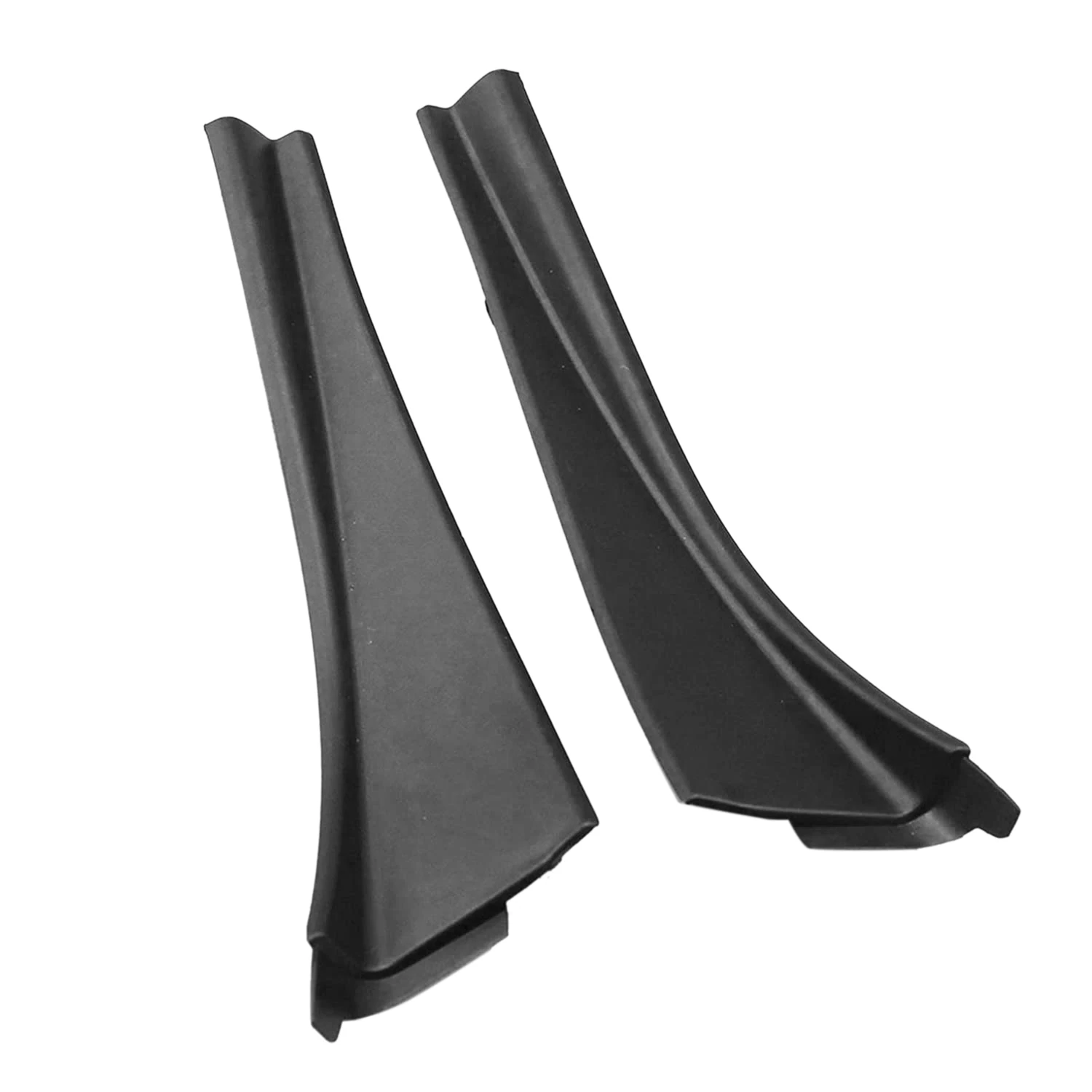 ใบปัดน้ําฝนด้านหน้ารถด้านข้างฝาครอบ Deflector น้ํา Cowl แผ่นซ้ายขวา Fit สําหรับ Nissan Qashqai J10 2008-2015