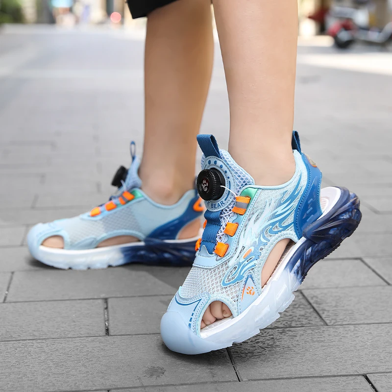 

Travel Leisure Children Sport Shoes Light Portable Shape Outdoor Daily Walking Running Play Footwear