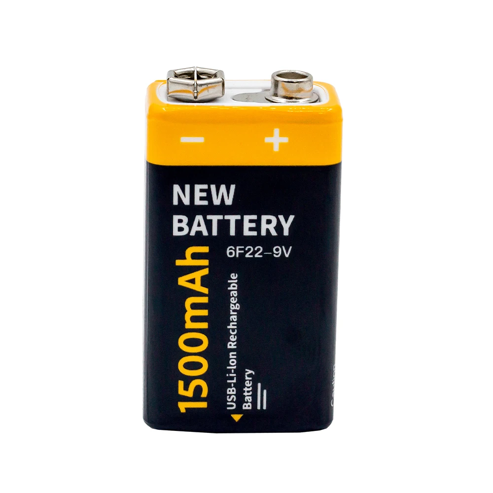 Batteries rechargeables du procureur, batterie de charge 9V, 150mAh, 6F22, batterie aste pour jouet, télécommande, interphone, etc.