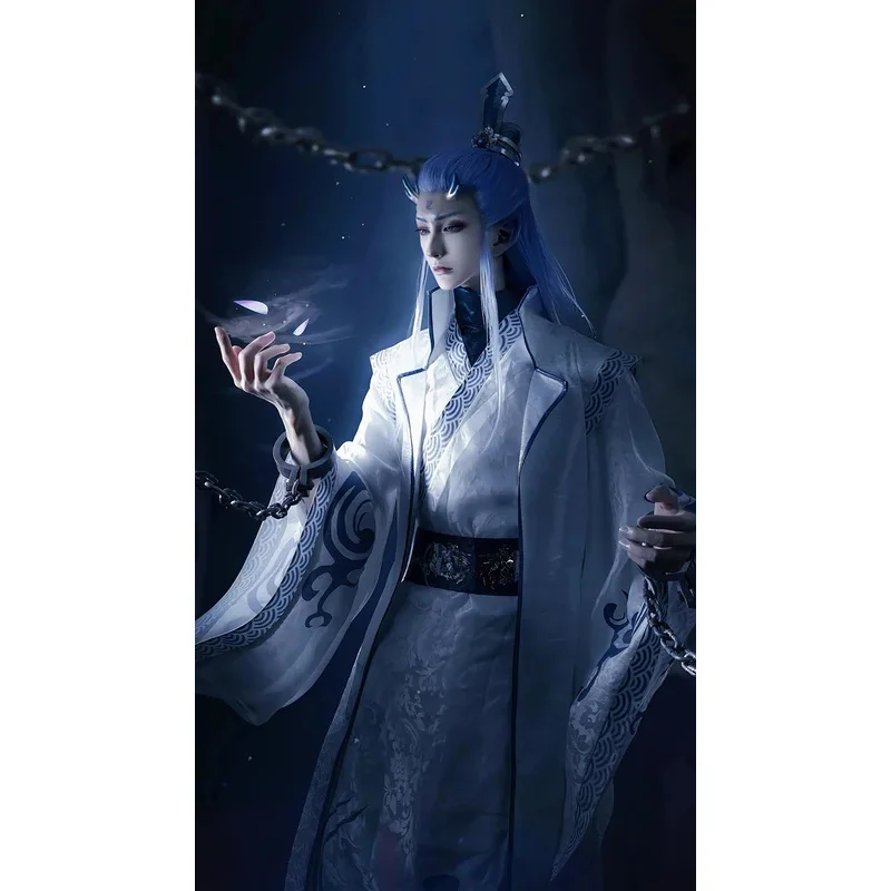 

2025 yiyi Movie Nezha Birth Of The Demon Child Cosplay Film Ne Zha 2 Aobing Costume Wig Headwear Hanfu Carnival Party Stage Anci