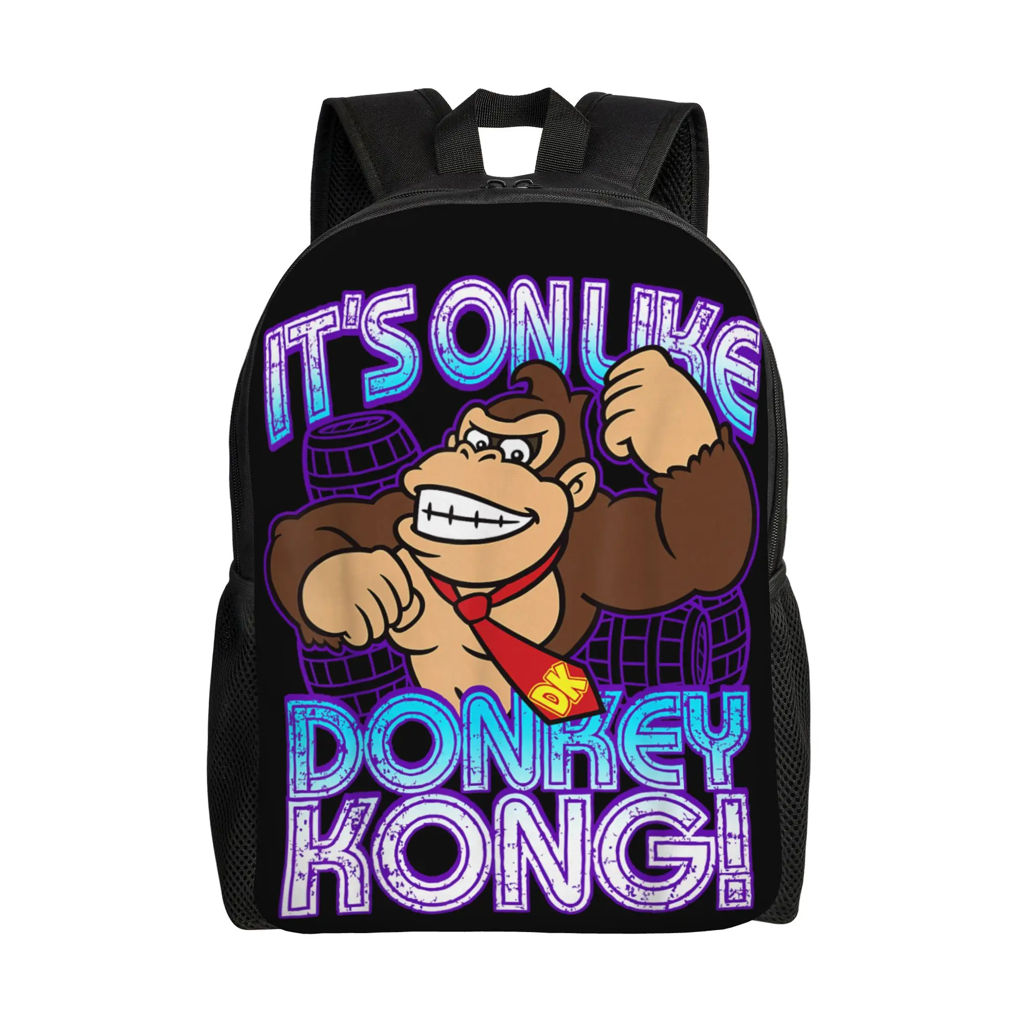 

Рюкзак Donkeys Kongs It's On для мужчин и женщин, модный студенческий деловой рюкзак, сумка через плечо для ноутбука, спортивная сумка