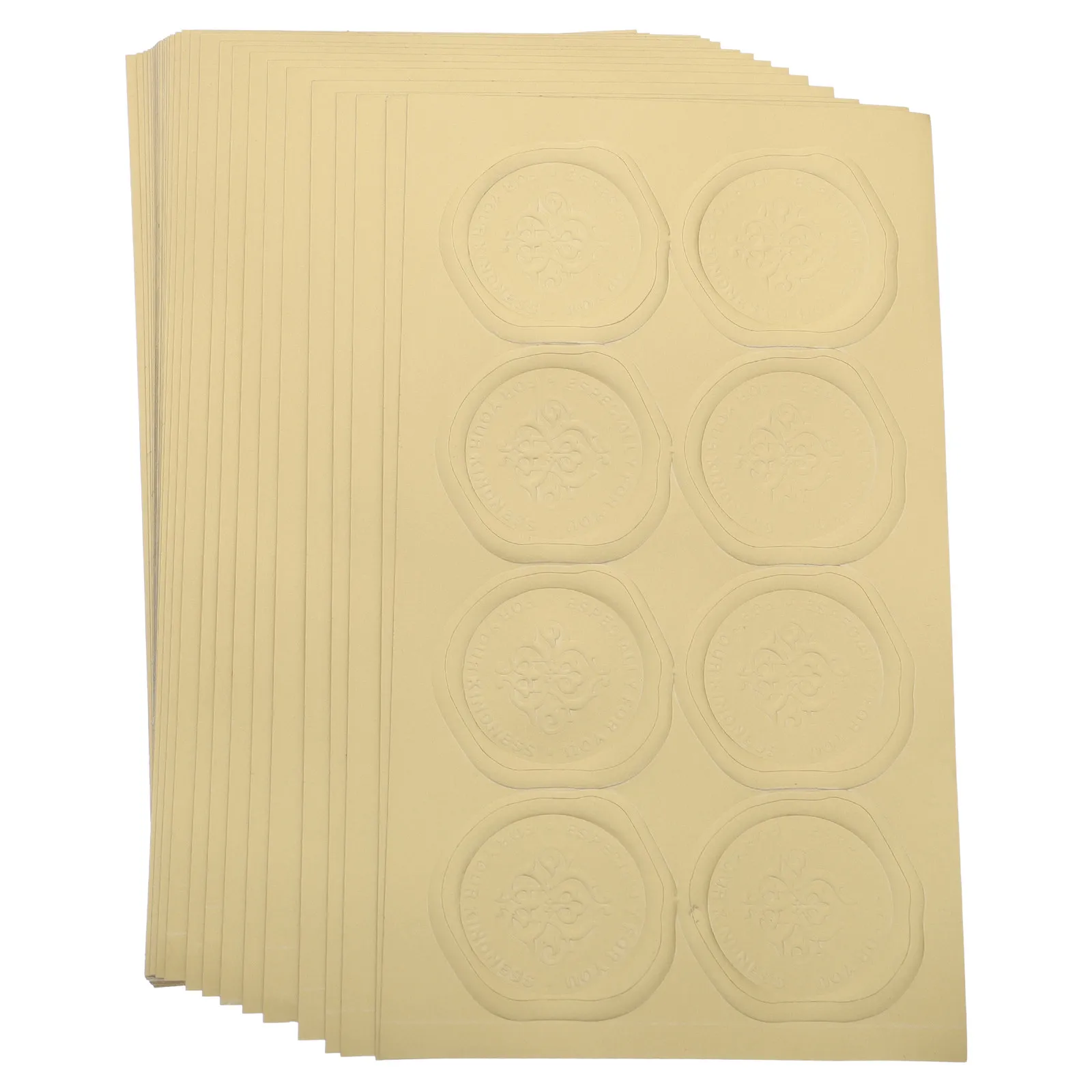 

30 Sheets Creative Sealing Sticker Set Stylish Labels for DIY Envelopes Journals Gift Packaging Adhesive Decal Smooth Surface