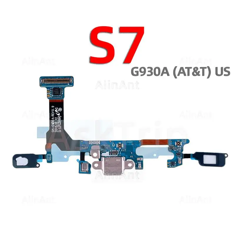 Bottom Dock USB Charger Mic Board Charging Connector Port Flex Cable For Samsung Galaxy S6 S7 Edge G920L G925L G930L G935L image 5