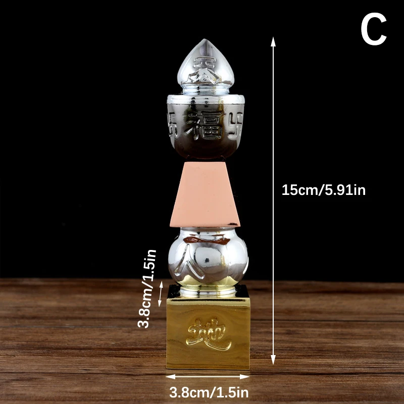 Buddhist Feng Shui Brass Five Element Pagoda-amulet Can Be Equipped With Tibetan Treasures Pagoda