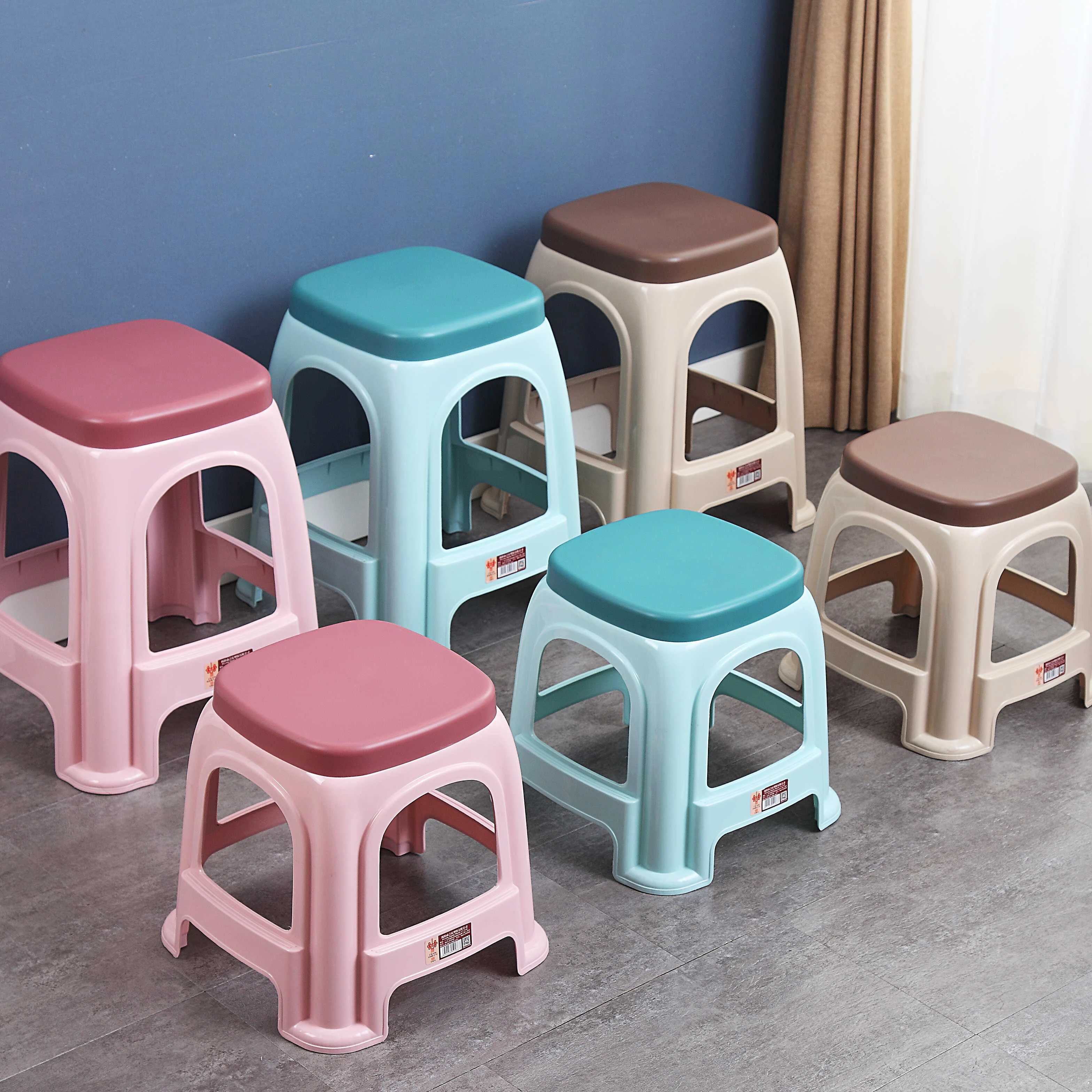 Homehouse Product Plastic Chair Dinner Chair Plastic Stackable Stool High Quality Good Price Colorful for House