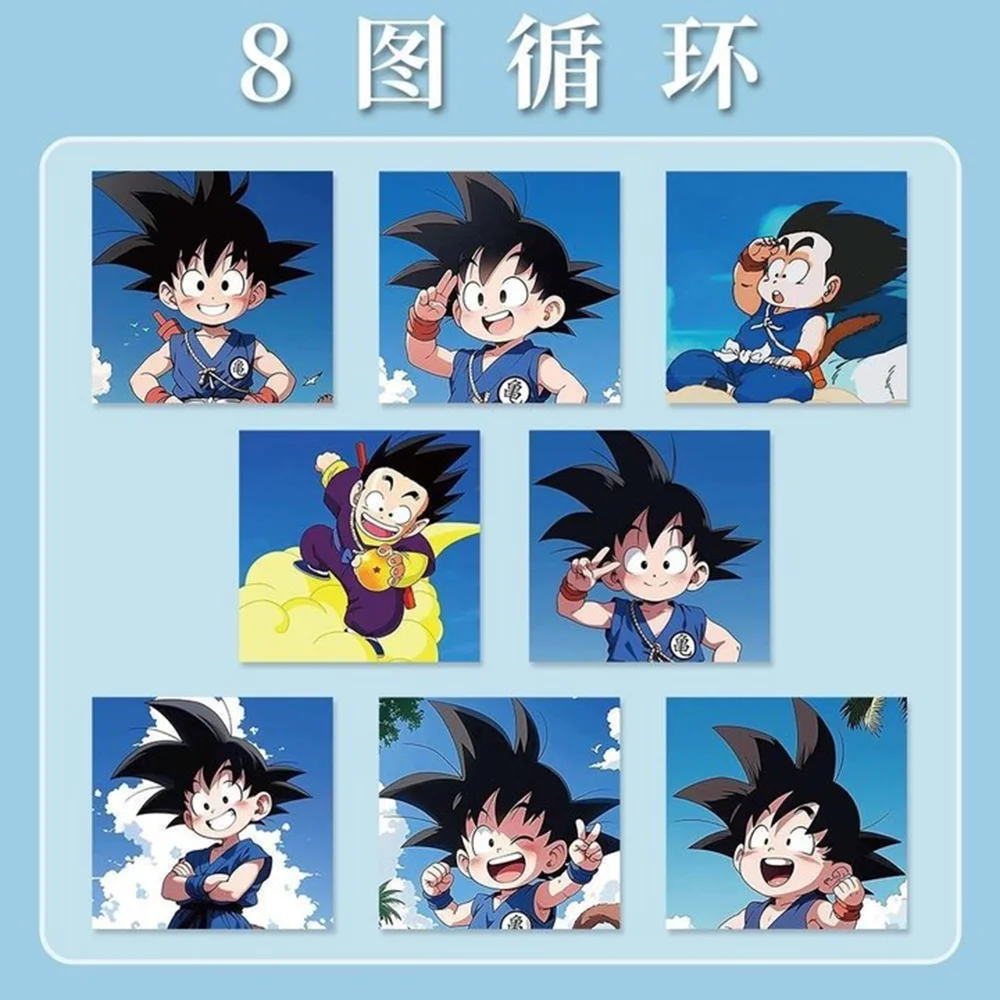 500 pz/rotolo Carino Dragon Ball Z Son Goku Anime Adesivo di Tenuta FAI DA TE IN PVC Decalcomanie Del Computer Portatile Decorazione Stiker Ricompensa Regalo Giocattoli