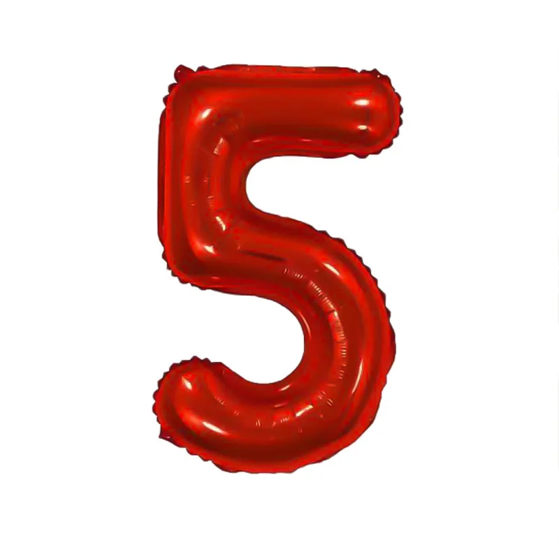 1 Stück 40 Zoll US-Version Schlanke Große Rote Zahlen 0-9 Folienballons Hochzeit Geburtstag Party Dekoration Jubiläum Heliumballon – Detail 11