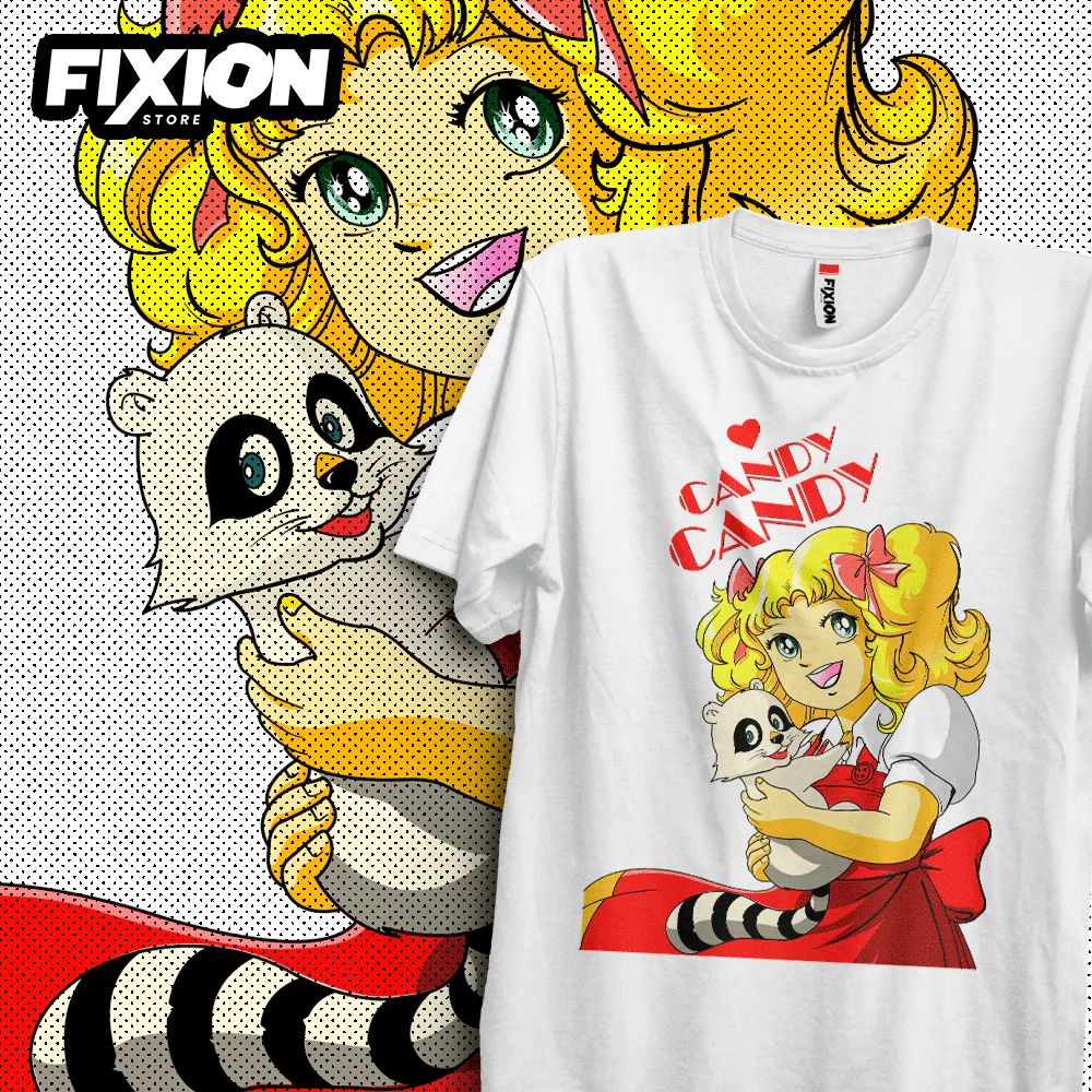

Manga T-shirt Candy Candy #1 – Nuevos Diciembre! (blanco) Anime Tee