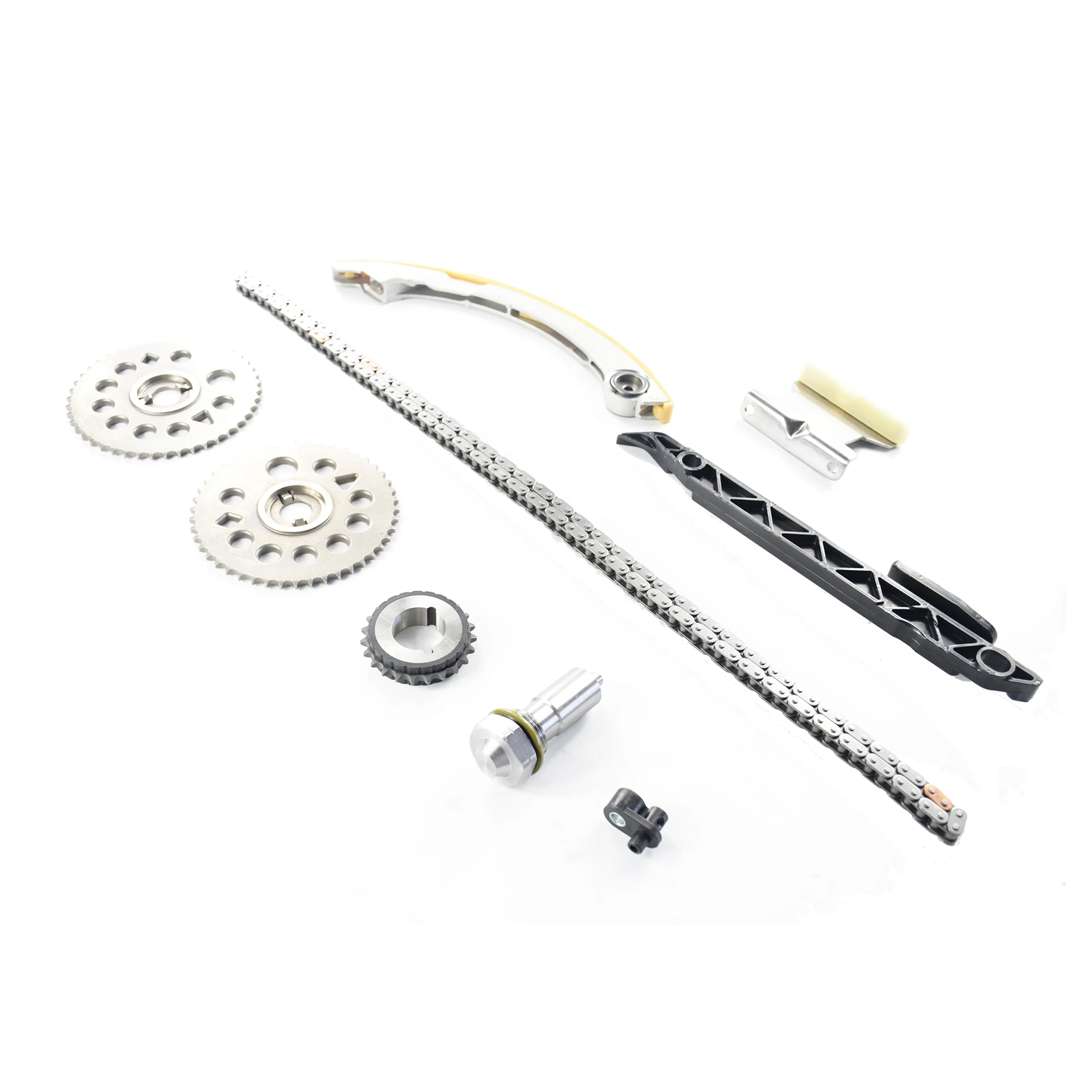 

Комплект цепи ГРМ REVO 309052 Примените двигатель LE9 Z22SE A20NHT A20NFT OE 24461834 0636549 0636550 Для SAAB 9-5 Buick Verano GMC