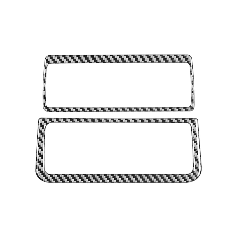 

Carbon Fiber Stickers For A6 C8 2019-2023 Car Rear Air Conditioning Screen Decorative Trim Interior Accessories