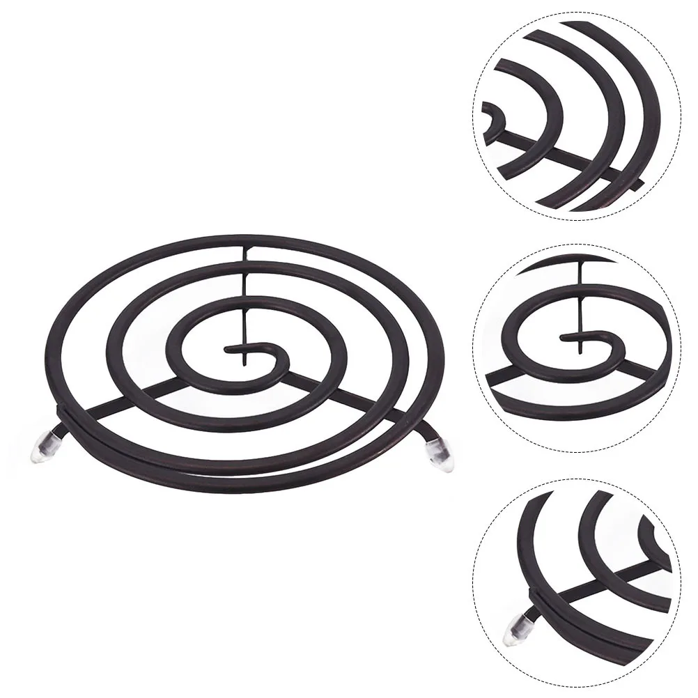 

1Pcs Iron Heat-Resistant Pot Holder Mat Creative Hollow Design Kitchen Table Insulation Mat Protective Pot Placemat