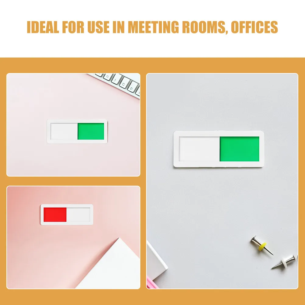 5Pcs Vacant Occupied Door Sign Real Time Status Display Easy Switching Bathrooms Offices Hotels Occupied Sign Bathroom Signs