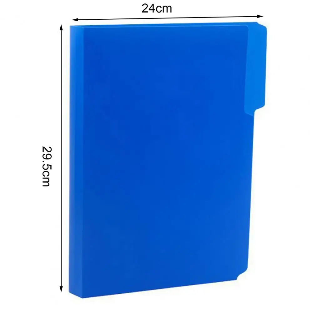 โฟลเดอร์แฟ้มแบบขยายได้6แพ็คคละสีหลักขนาดตัวอักษรแท็บ1/3ตัดขยายได้การจัดระเบียบไฟล์เดสก์ท็อปที่แข็งแรง