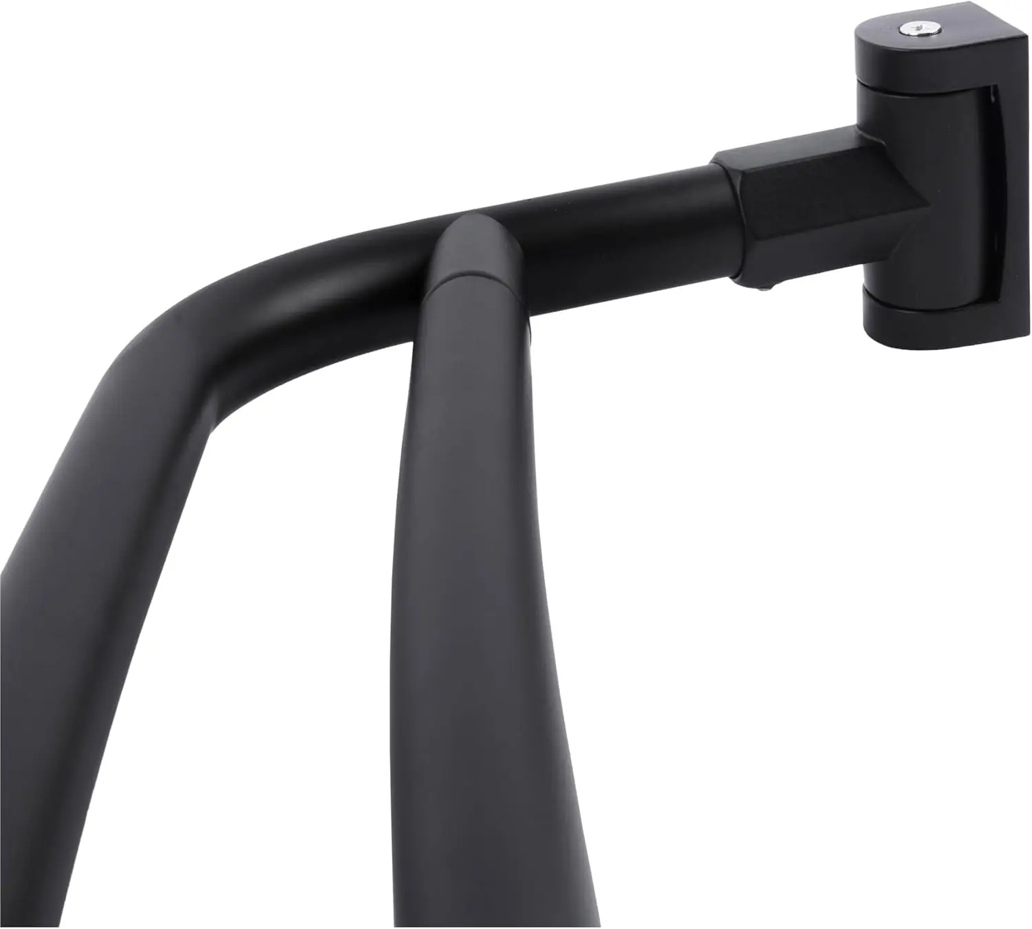 

Supplies Double Curved Shower Rod, Metal Construction, Adjustable Between 44 to 70 Inches, Aluminum Rods and Zinc Mounting Hard