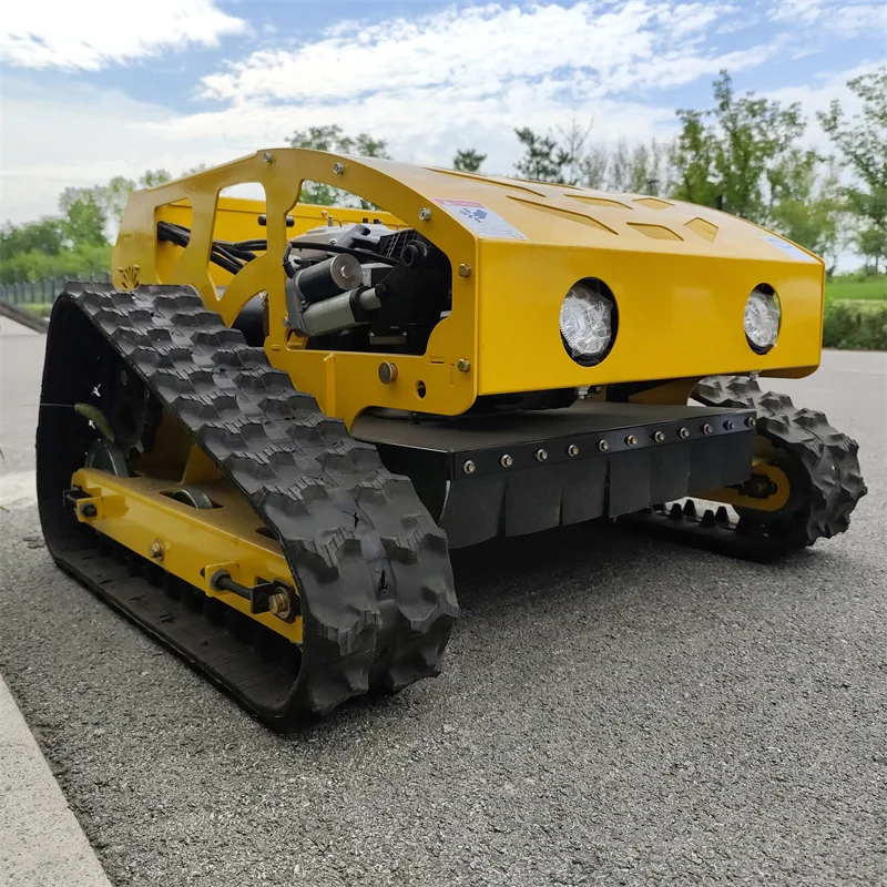 

2025 MJYL Industrial Remote Control Crawler Mower Self-Propelled Weeder Return Small Low Orchard Broken Grass Machine