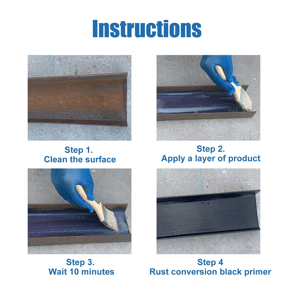 

100 мл преобразователь ржавчины спрей для шасси и ржавчины, очиститель ржавчины, конвертер ржавчины