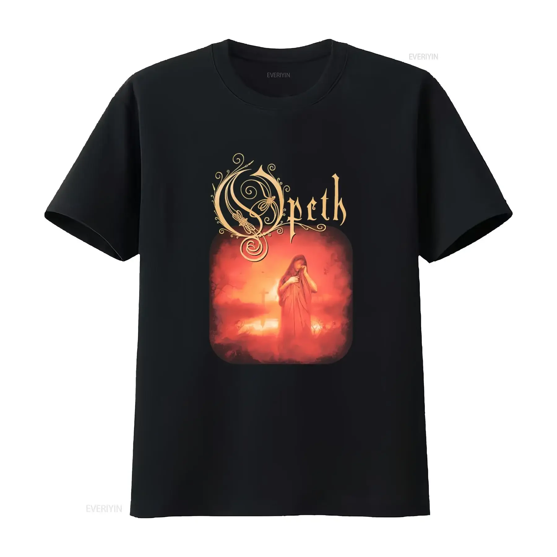 OPETH STILL LIFE Print T Shirt Gothic Art Design for Men and Women Premium Quality Cotton vintage Washed Unisex homme