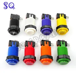 100pcs Happ Arcade Multicade MAME Push Buttons with switch Durable Jamma GameSwitch Fits Wood or Metal Control Panels