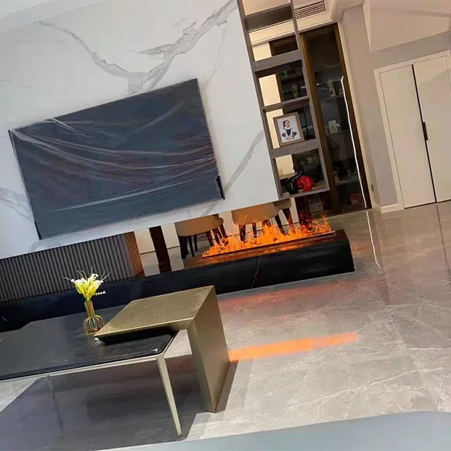 Fire Humidifier Himudifier pelembap udara, pembuat kabut api Llama Diffuser pelembab udara Hhumidifier 3D