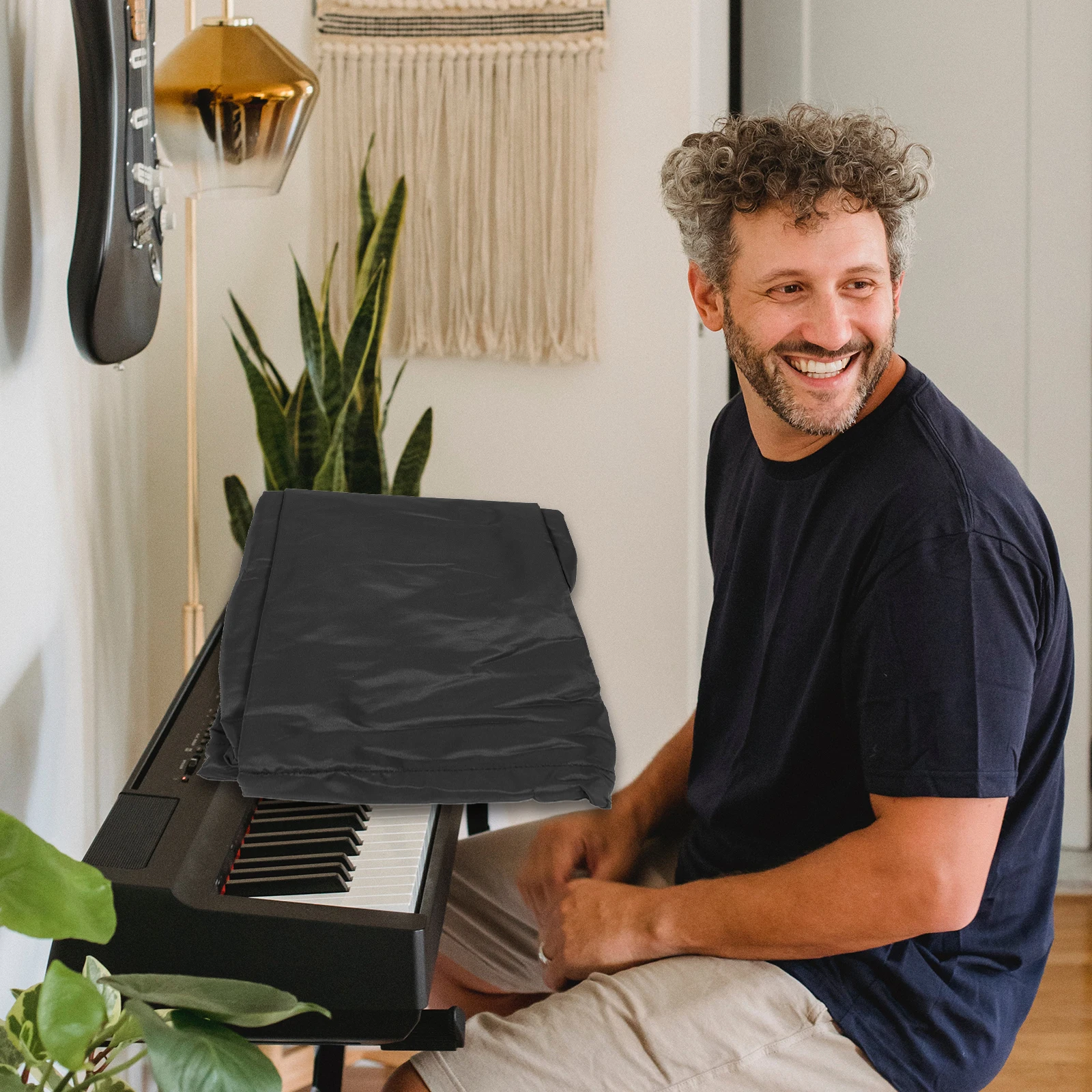 

Electronic Organ Cover Piano Digital Keyboard Durable For Stretchable Dirt-proof Electric Keyboards