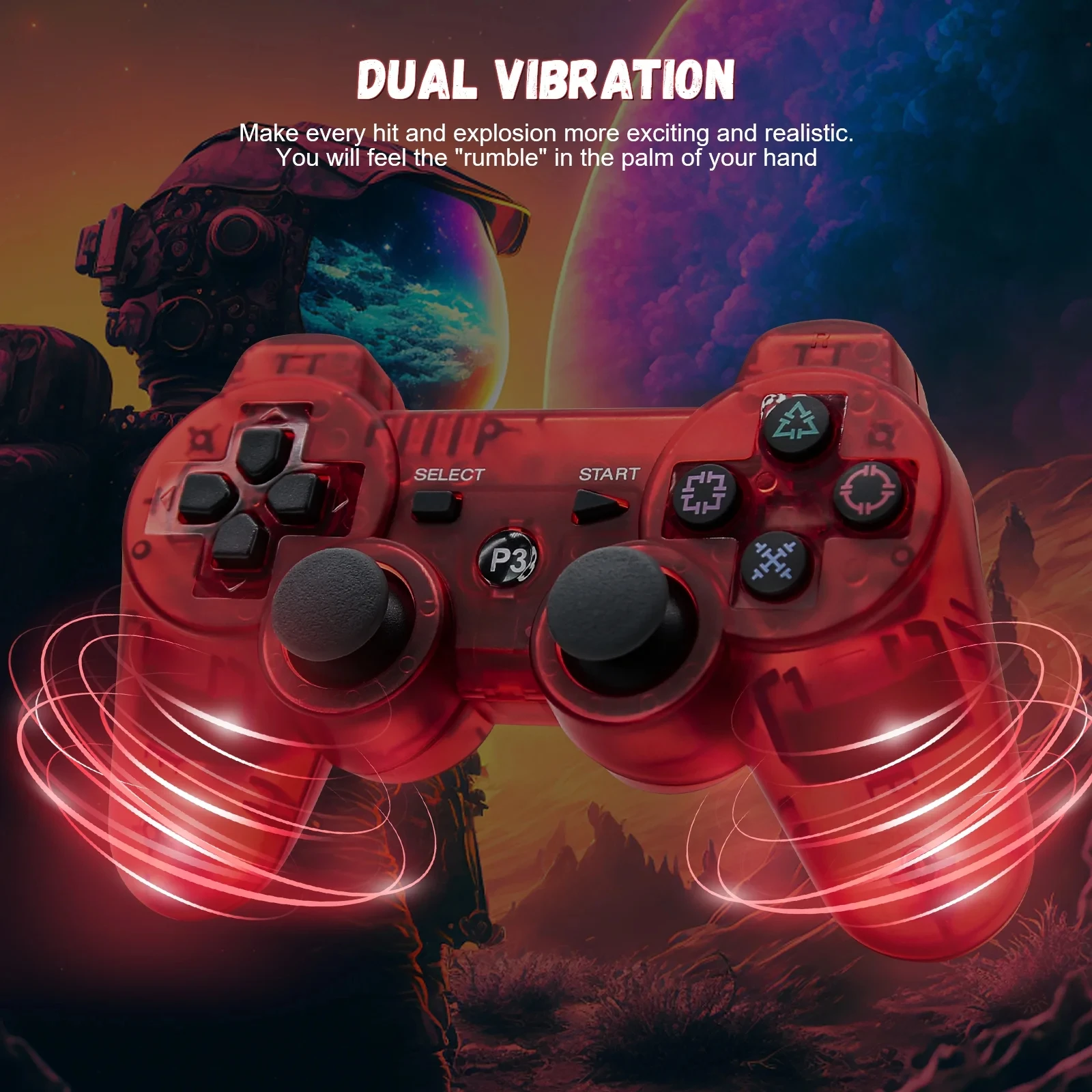 لوحة ألعاب لاسلكية بلاي ستيشن 3 وحدة تحكم PS3 عصا التحكم وحدة التحكم Joypad ملحقات دعم بلوتوث
