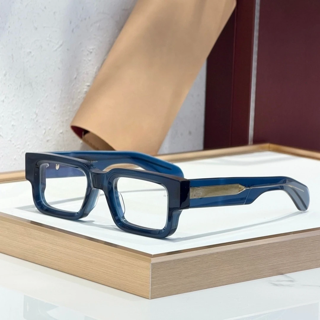 

ASCARI JMM солнцезащитные очки винтажные квадратные толстые ацетатные UV400 поляризационные оптические очки ручной работы по рецепту роскошные очки унисекс