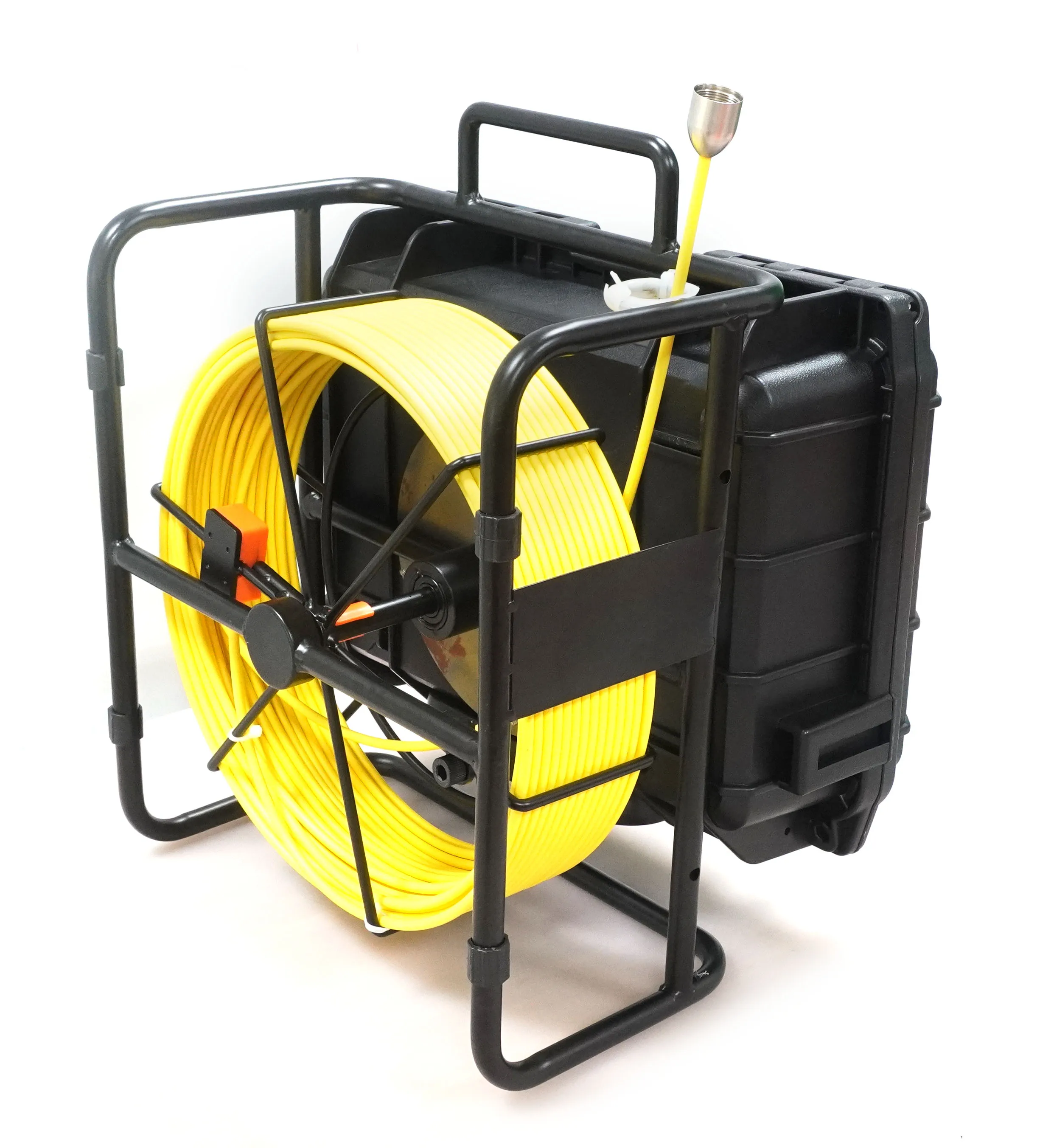 2025 nuevo 23MM 30M tubería de alcantarillado boroscopio cámara de inspección IP68 drenaje tubería de alcantarillado videopio articulado con 9 pulgadas