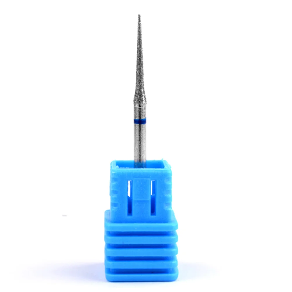 Nail Cone Tip Ceramic Drill Bits Electric Cuticle Clean Rotary For Manicure Pedicure Grinding Head Sander Tool Nail Accessories