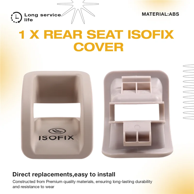AS96-автомобиль ISOFIX фиксированный чехол на заднее сиденье A2068609001 зажимы для детского сиденья для C-класса W206 C 200 C260 2022-2025 B